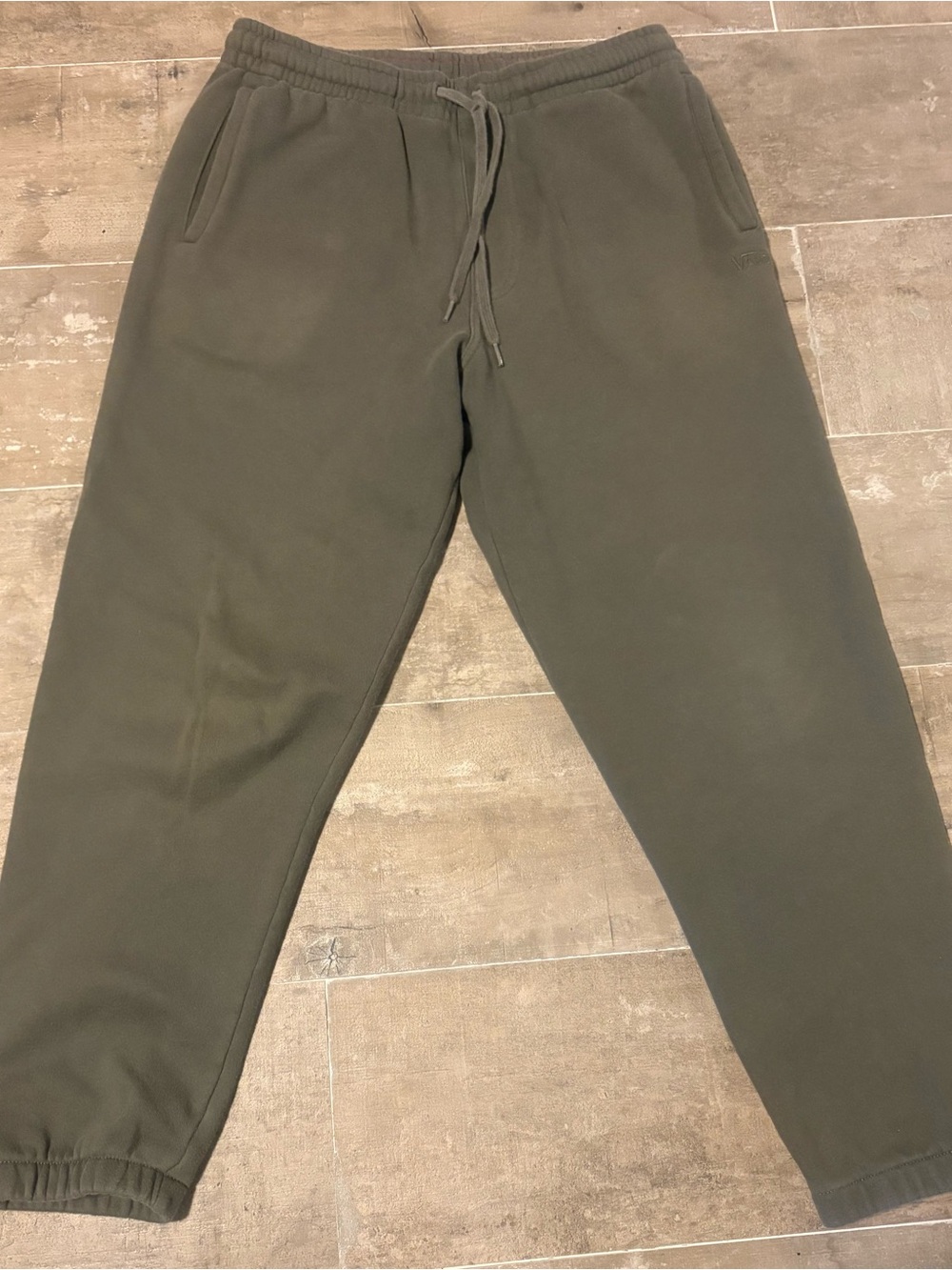 Vans Olive Green Fleece Joggers